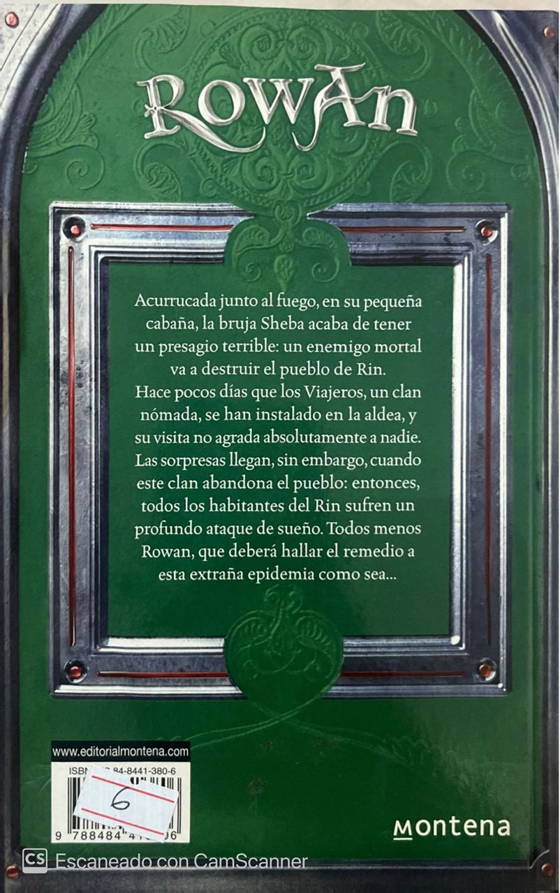 Rowan: El conjuro de los viajeros| Emily Rodda