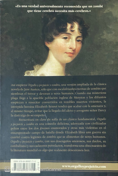 Orgullo y prejuicios zombis | Jane Austen y Seth Grahame