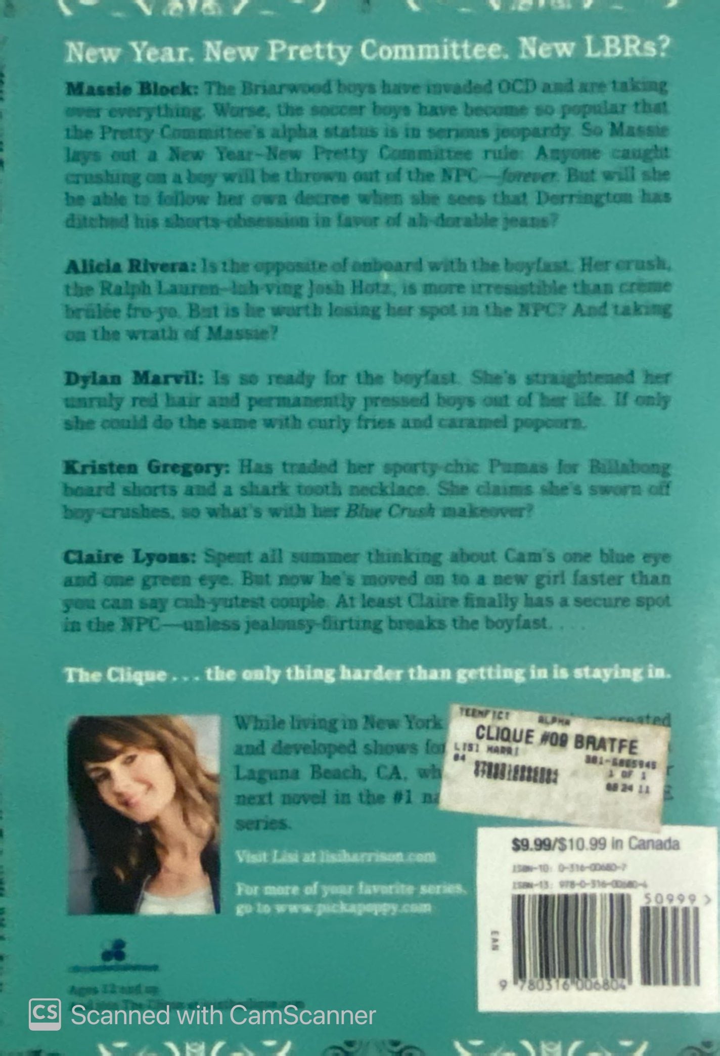 Clique Novel: Bratfest at Tiffany's | Lisi Harrison