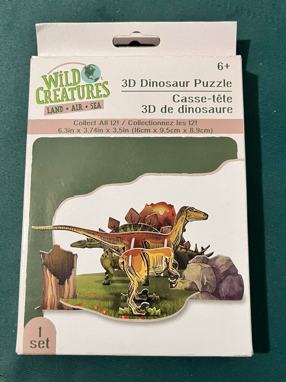 Rompecabeza 3D Dinosaurio