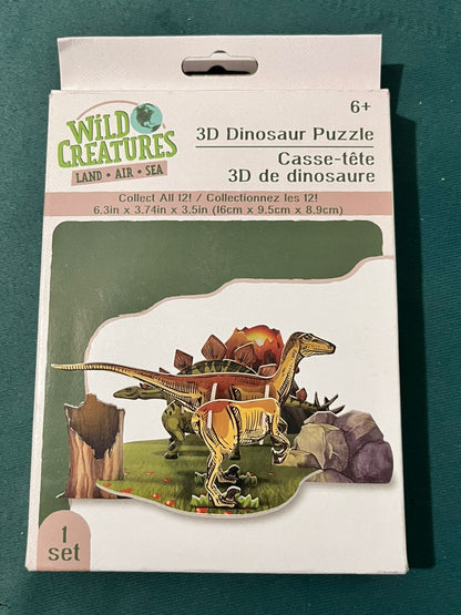 Rompecabeza 3D Dinosaurio