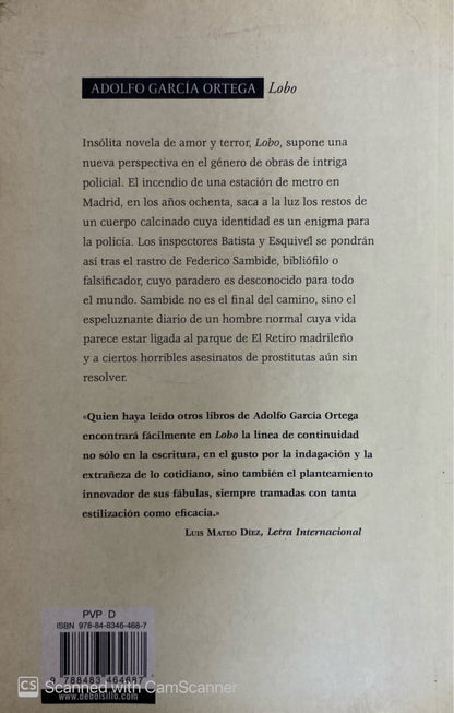 Lobo | Adolfo García Ortega
