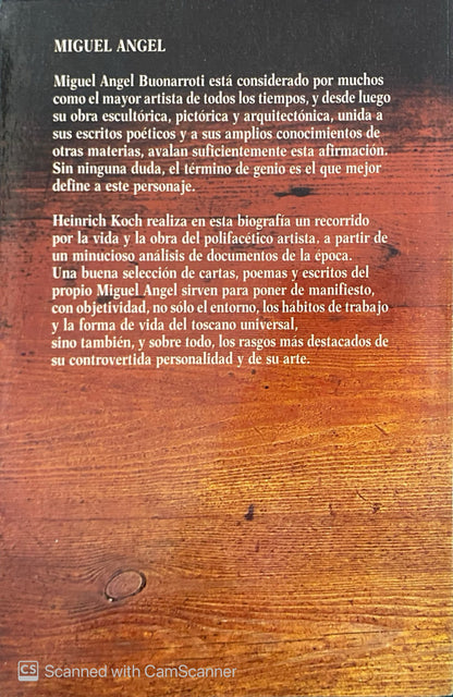 Miguel Angel | Heinrich Koch