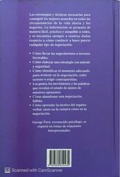 Cómo negociar | george Fern