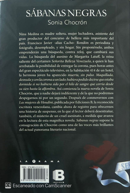 Sábanas negras | Sonia Chacrón