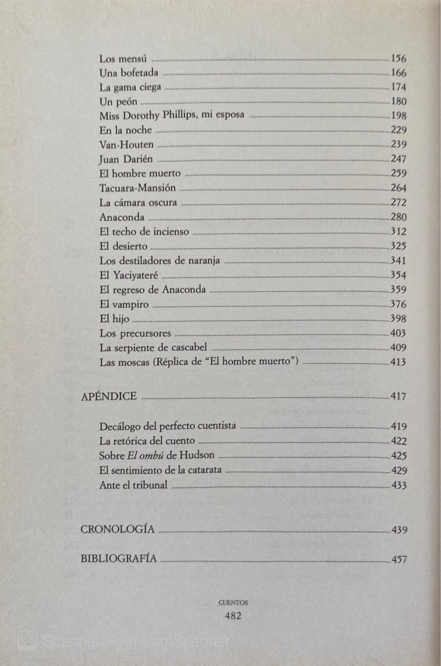 Cuentos | Horacio Quiroga