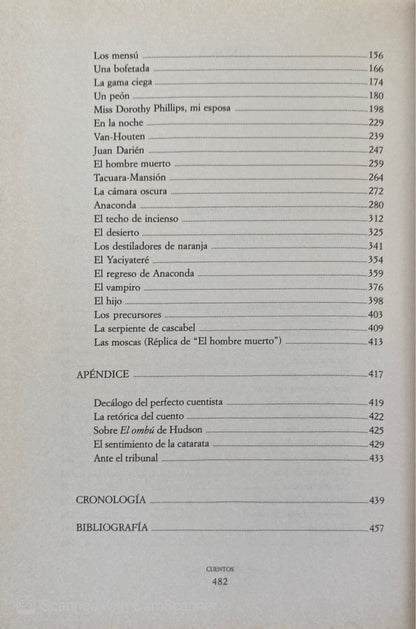 Cuentos | Horacio Quiroga