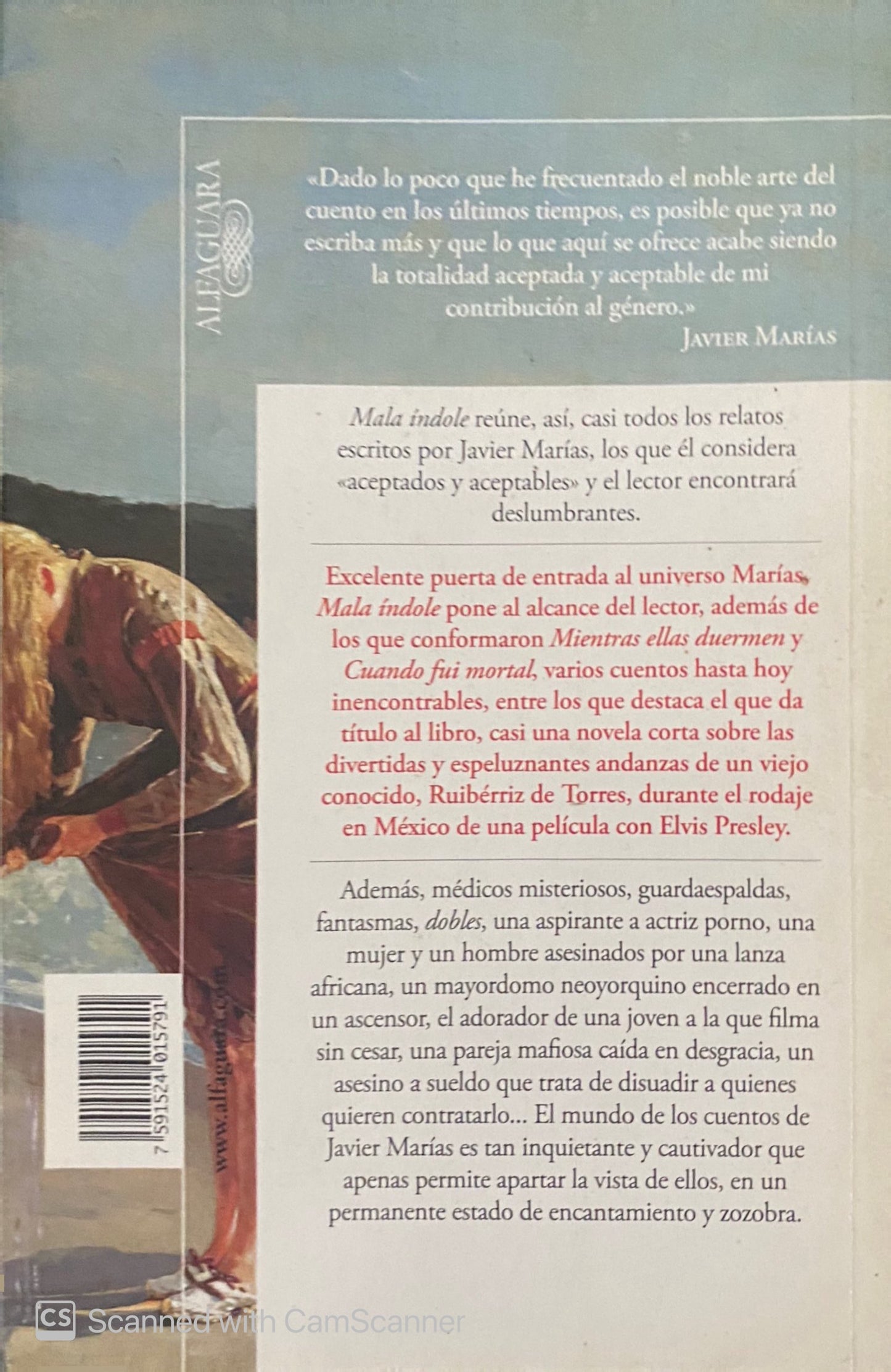 Mala índole | Javier Marías