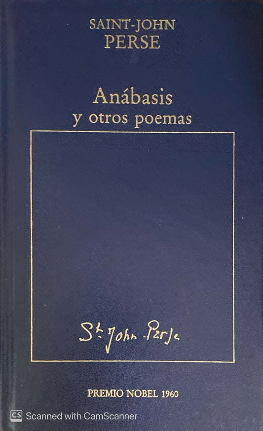 Anábasis y otros poemas | Saint-John Perse