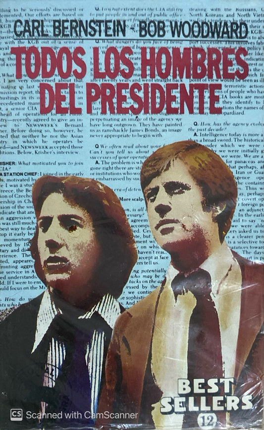 Todos los hombres del presidente | Carl Bernstein