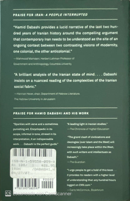 Iran, a people interrumpted  | Hamid Dabashi