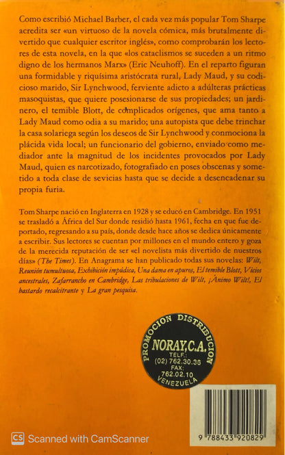 El temible Blott | Tom sharpe