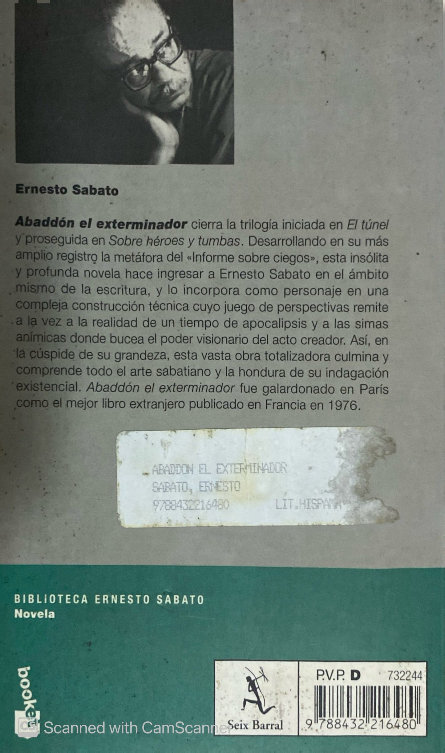 Abaddón el exterminador | Ernesto Sabato