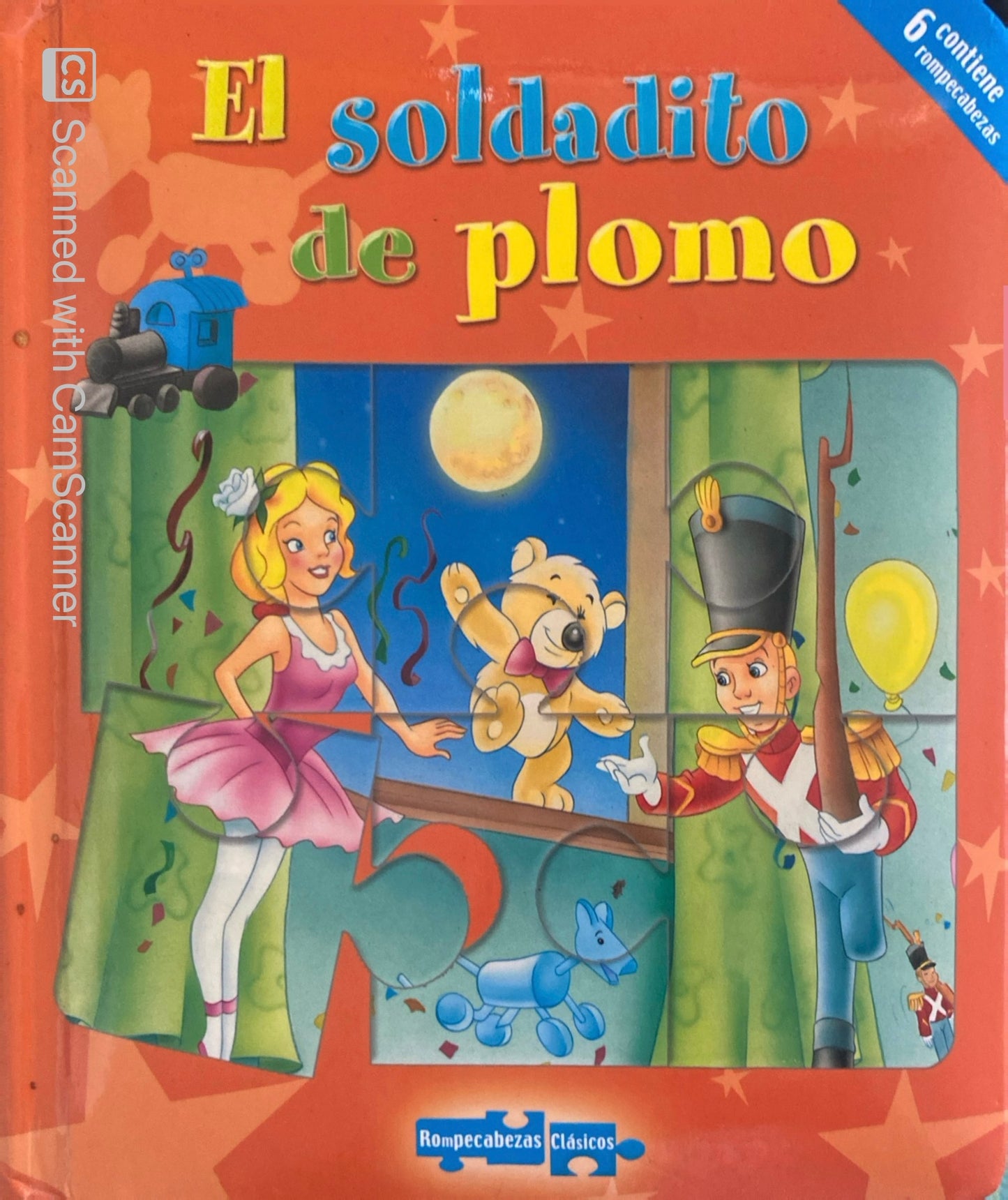 Cuento con rompecabezas El soldadito de plomo