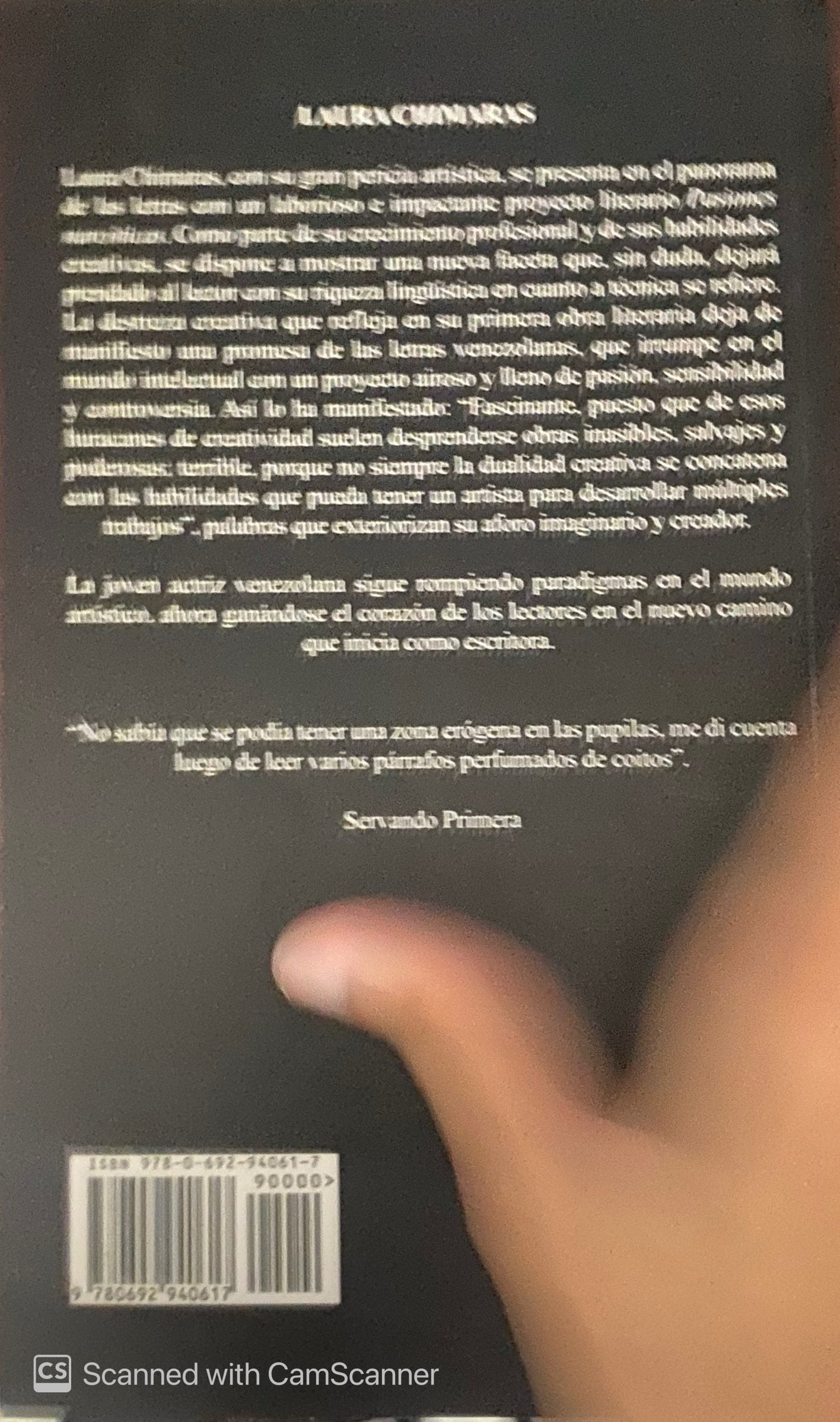 Pasiones narcóticas | Laura Chimaras