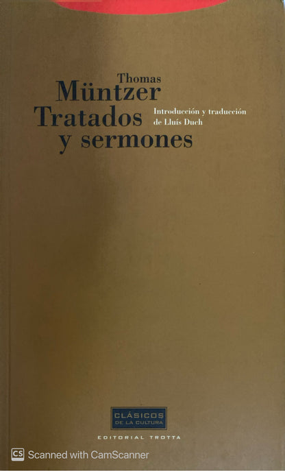 Tratados y sermones | Thomas Müntzer