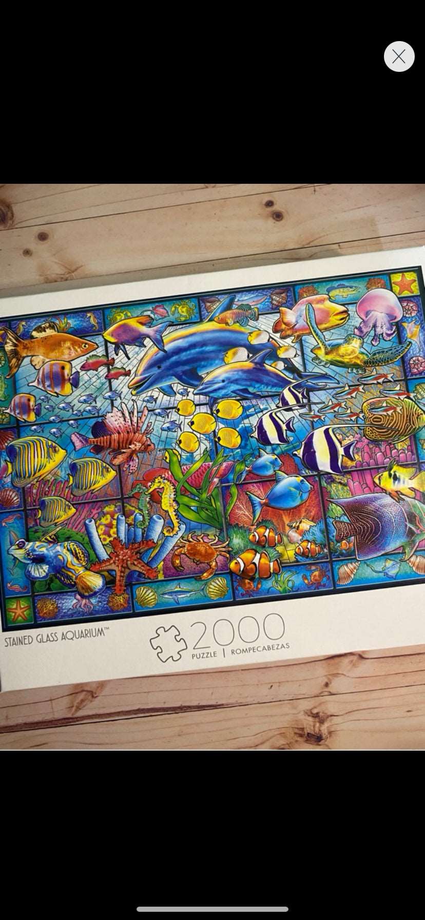Rompecabezas de 2000 piezas acuario