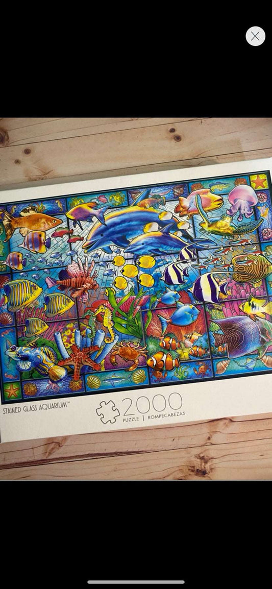 Rompecabezas de 2000 piezas acuario