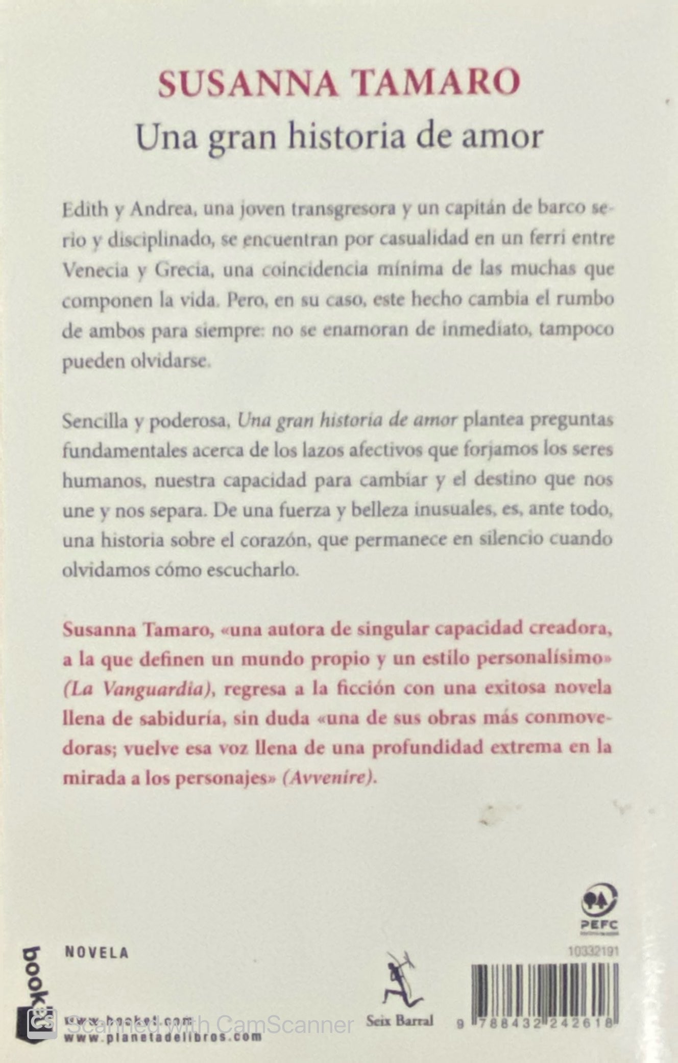 Una gran historia de amor | Susanna Tamaro