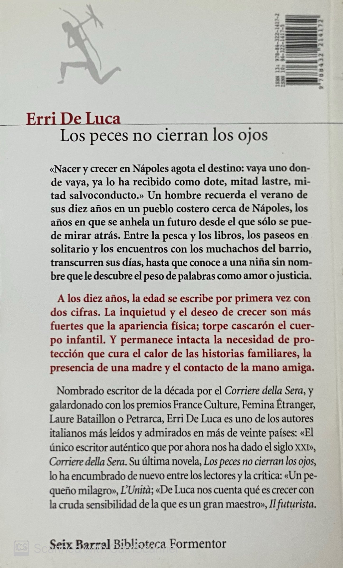 Los peces no cierran los ojos | Erri De Luca