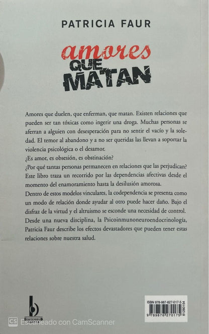Amores que matan | Patricia Faur