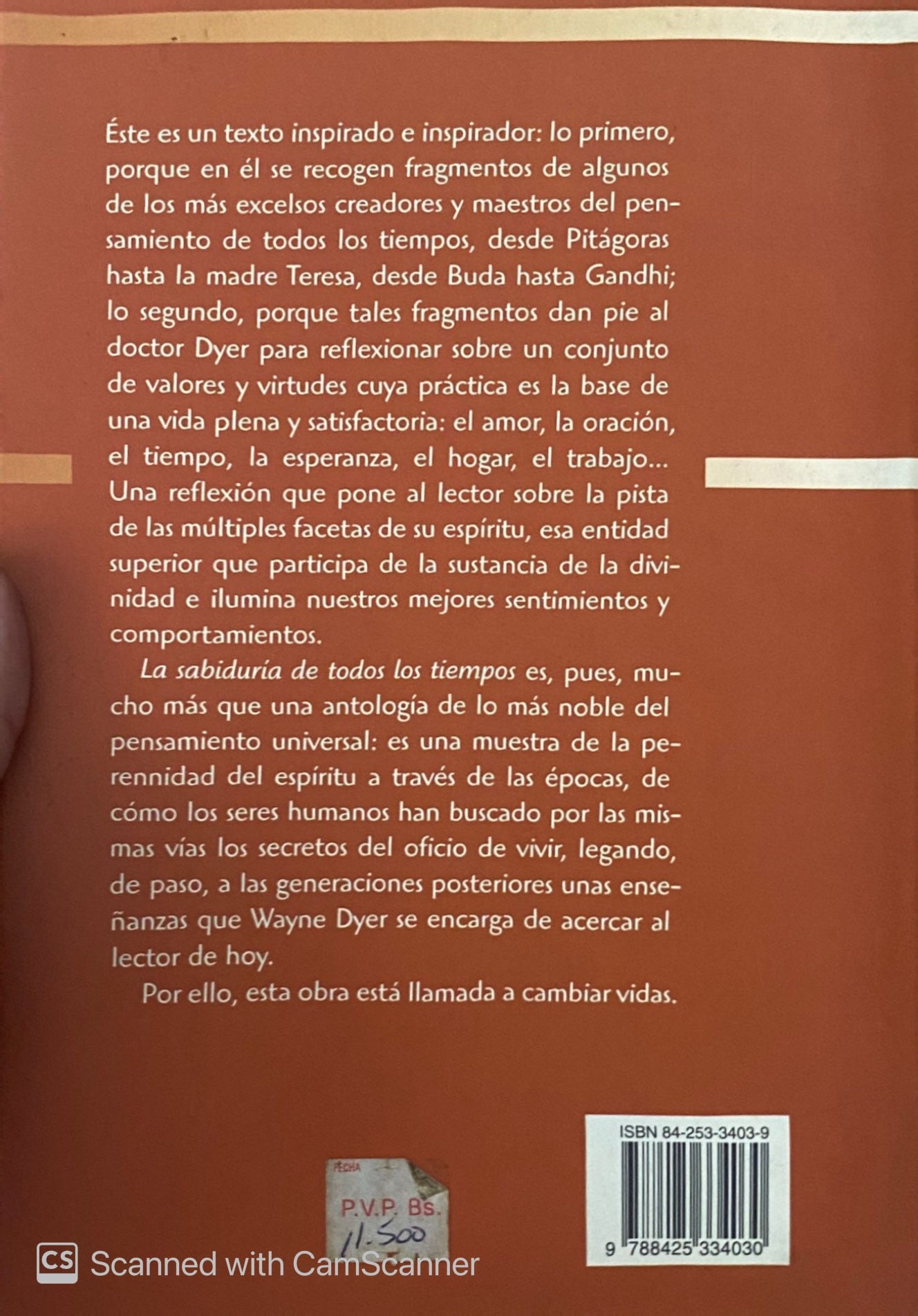 La sabiduría de todos los tiempos | Wayne W.Dyer