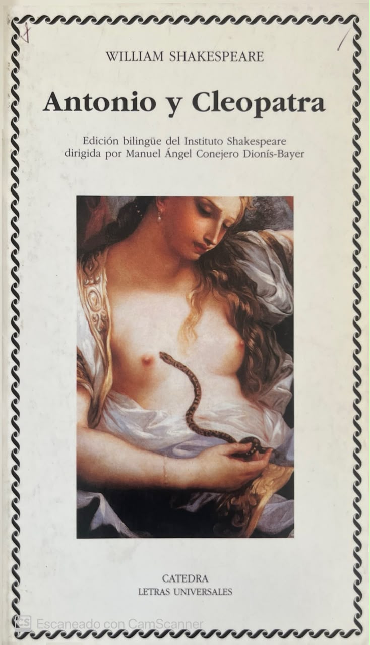 Antonio y Cleopatra |William Shakespeare