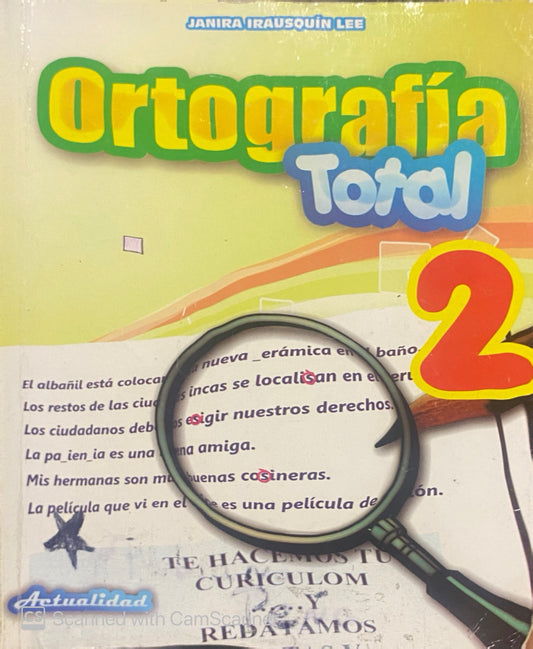 Ortografía total 2 Janira Irausquín Editorial Actualidad
