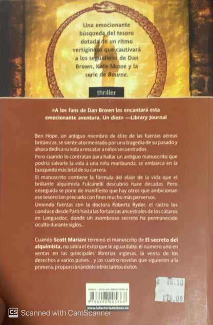 El secreto del alquimista | Scott Mariani