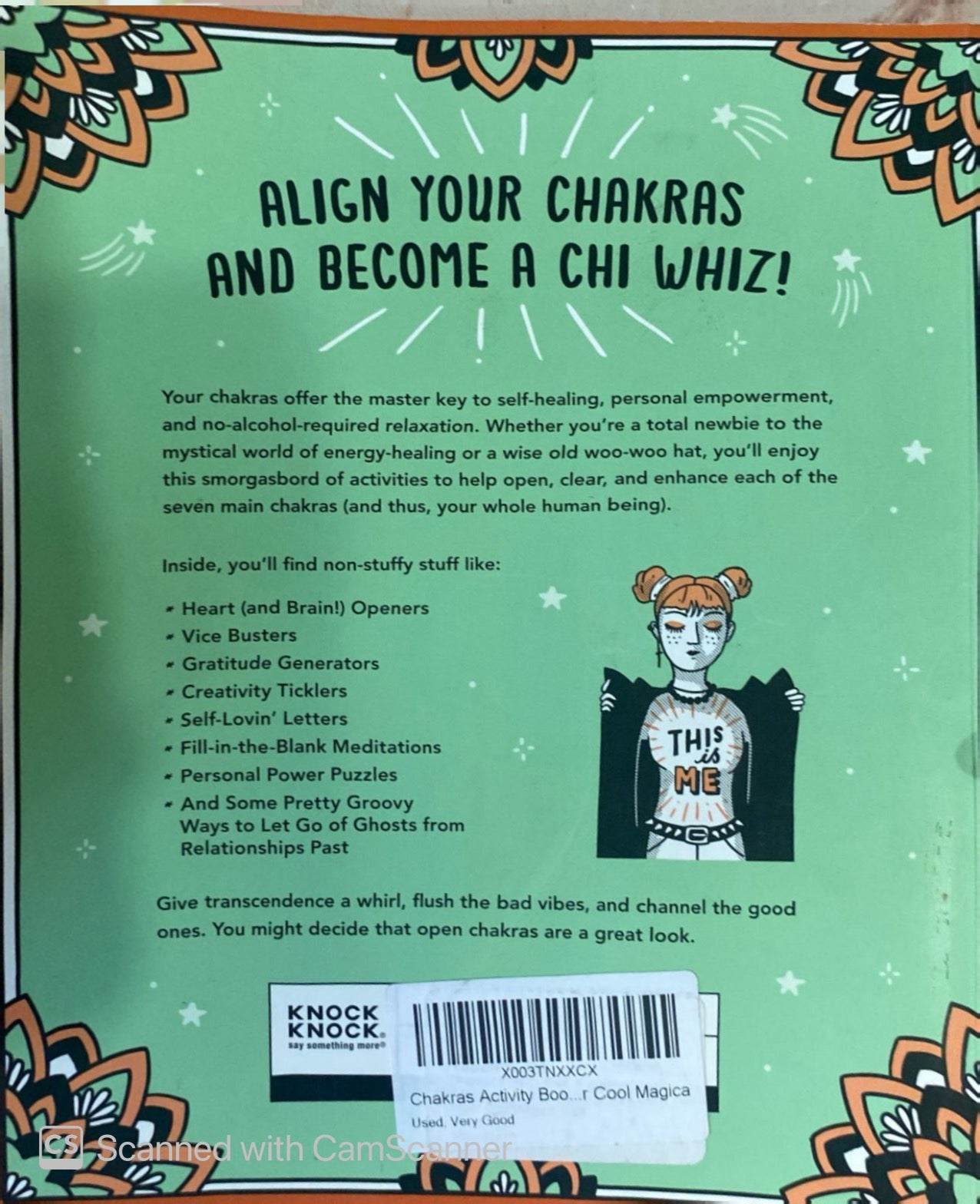 The chakras Activity book and Journal