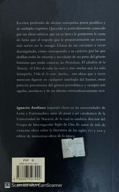 Prosa satírica | Francisco de Quevedo