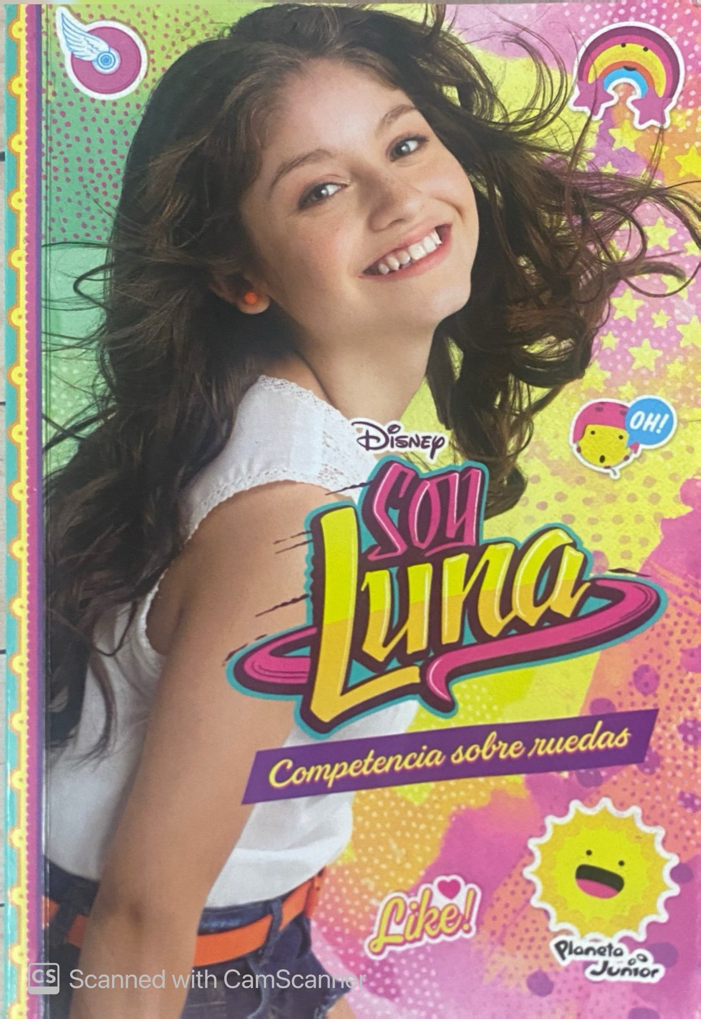 Soy luna competencia sobre ruedas