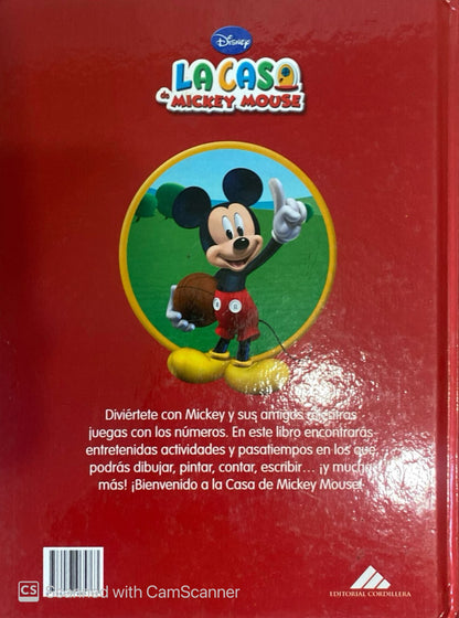 La casa de mickey mouse Aprende y diviértete con los números