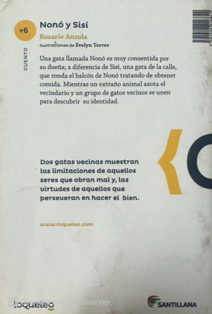Nonó y sisí | Rosario Anzola