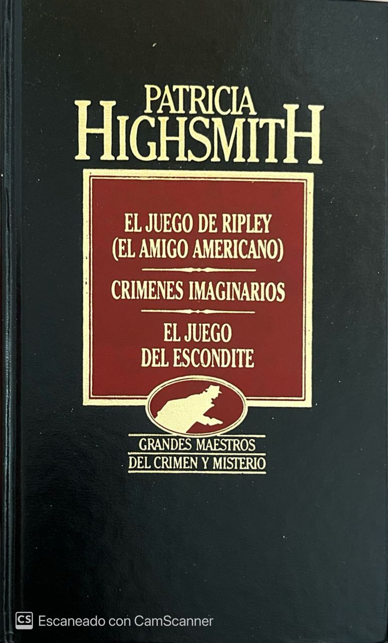 El juego de ripley, Crimenes imaginarios y el juego del escondite | Patricia Highsmith