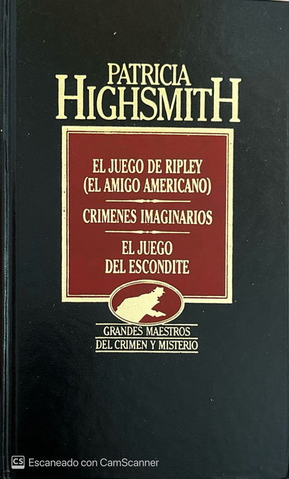 El juego de ripley, Crimenes imaginarios y el juego del escondite | Patricia Highsmith