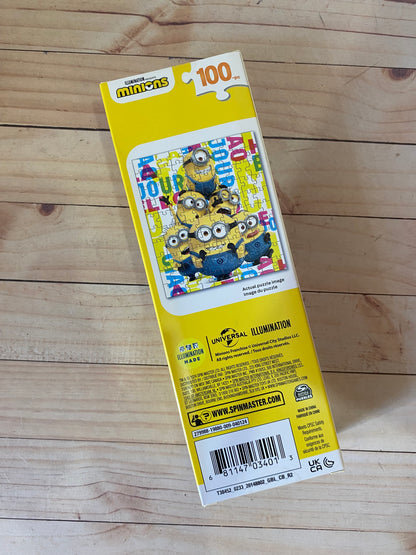 Rompecabeza de 100 piezas minions