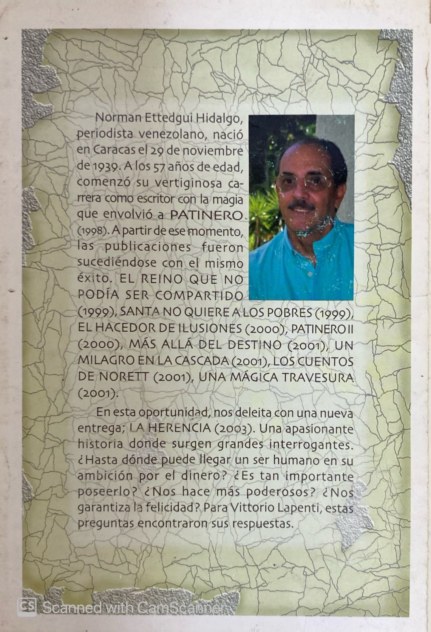 La herencia | Norman Ettedgui