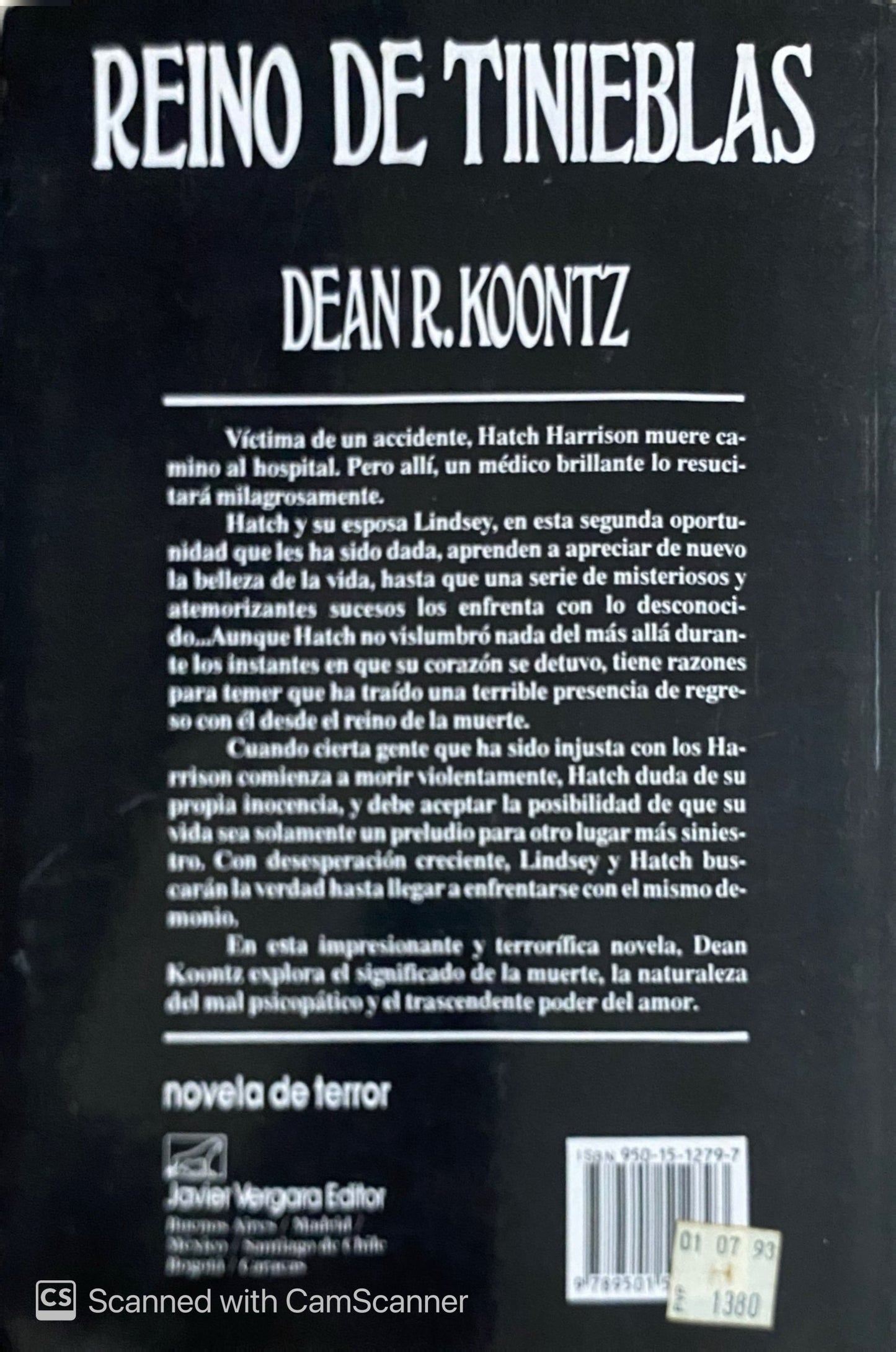 Reino de tinieblas | Dean R.Koontz