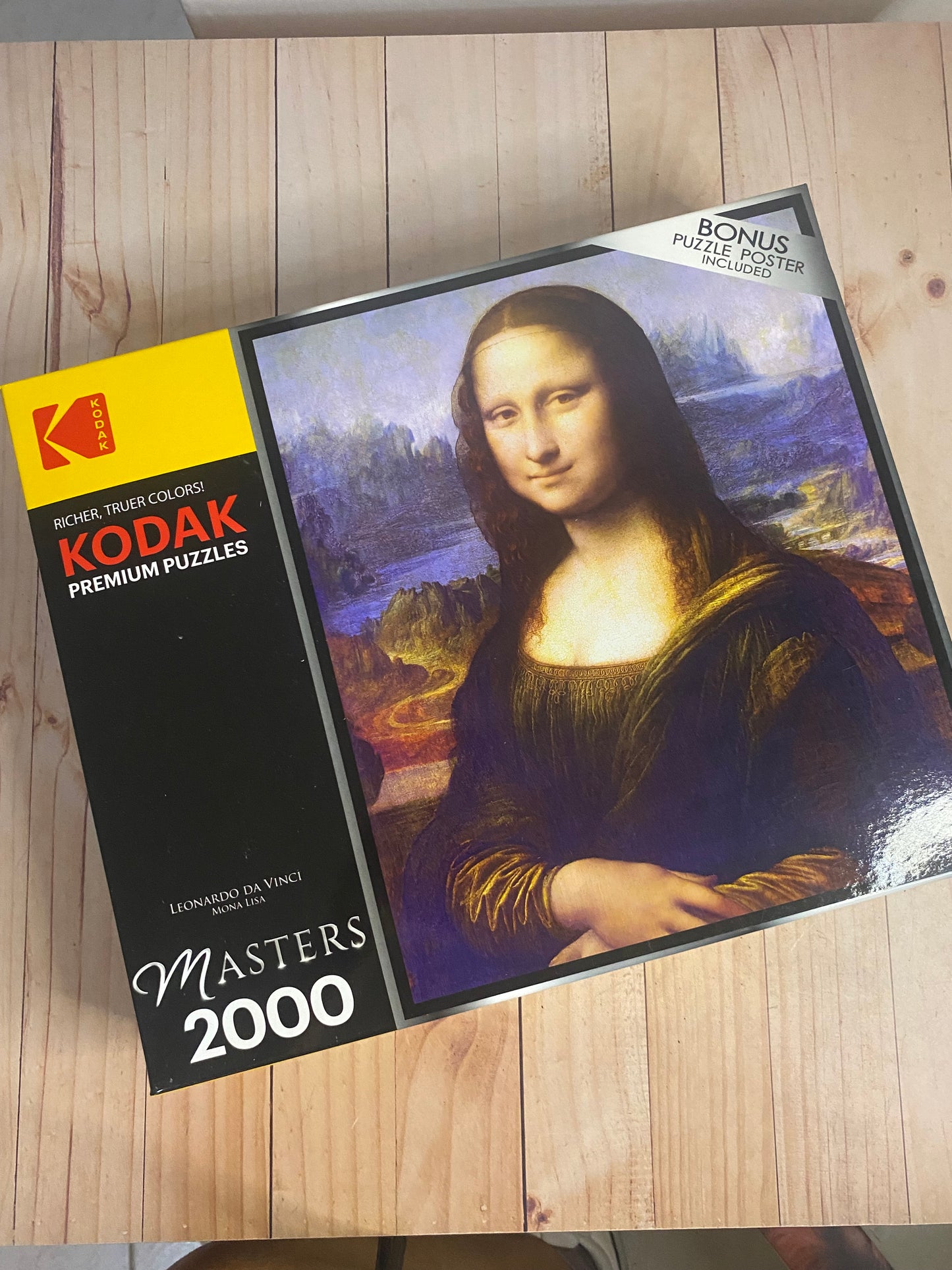 Rompecabezas 2000 piezas Monalisa