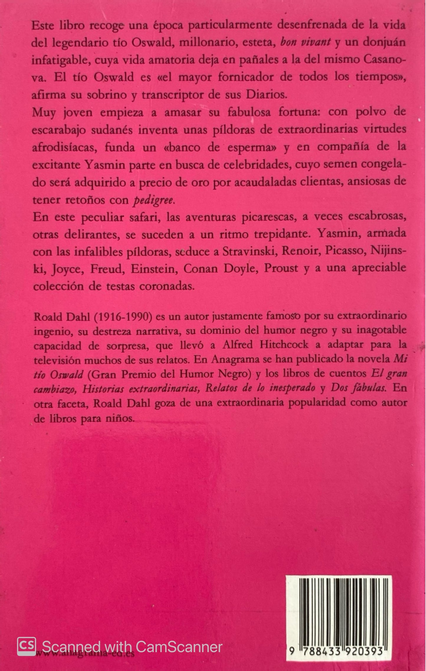 Mi tío Oswald | Roald Dahl