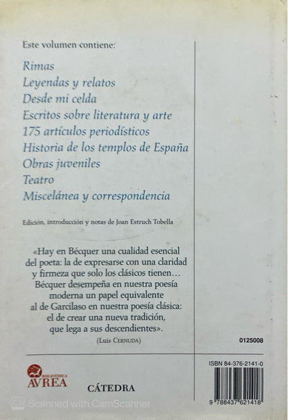 Obras completas | Gustavo Adolfo Béquer