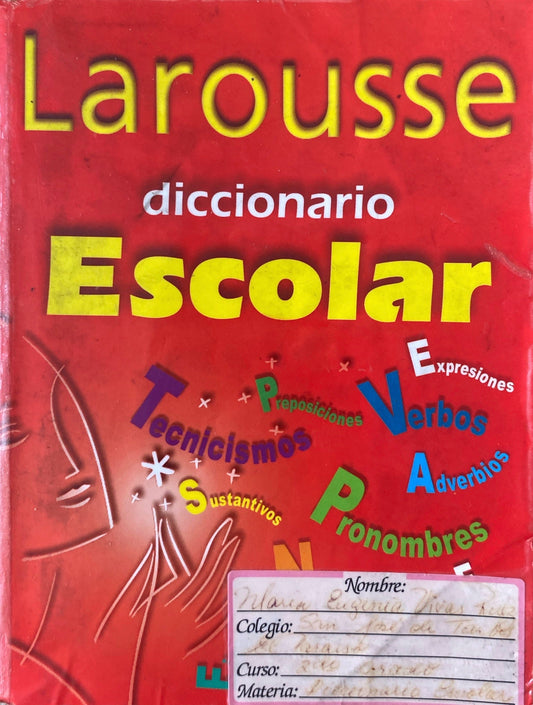 Larousse diccionario escolar