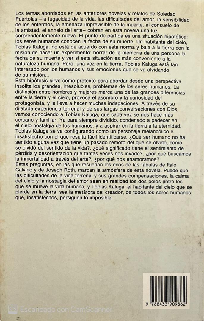 Si al atardecer llegara el mensajero | Soledad Puértolas