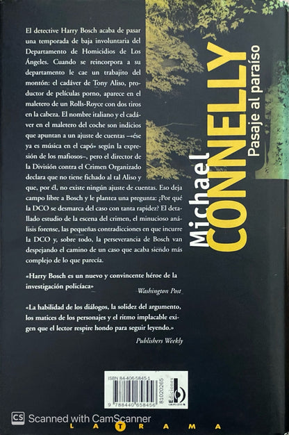 Pasaje al paraíso | Michael Connelly