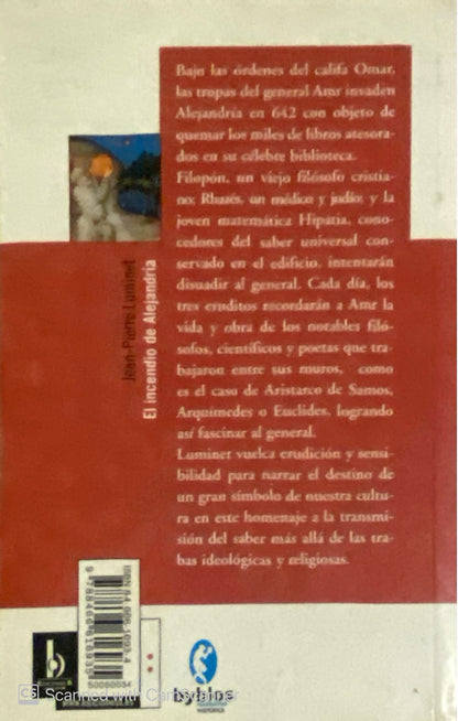 El incendio de alejandría | Jean-Pierre Luminet