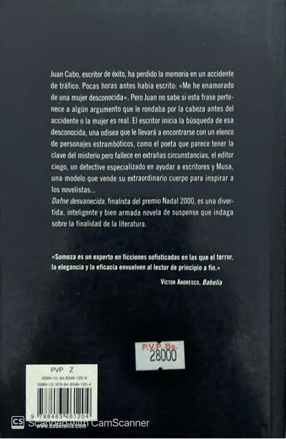 Dafne Desvanecida | José Carlos Somoza