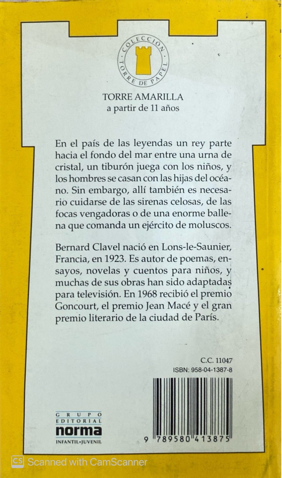 Leyendas del mar | Bernard Clavel