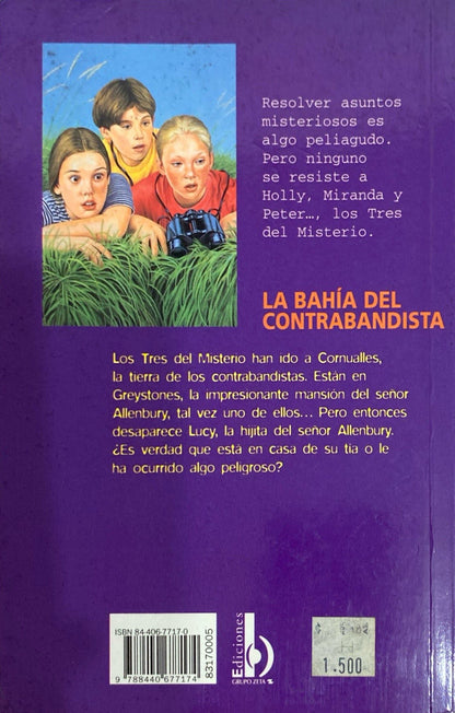 Los 3 del misterio : La bahía del contrabandista | Fiona Kelly