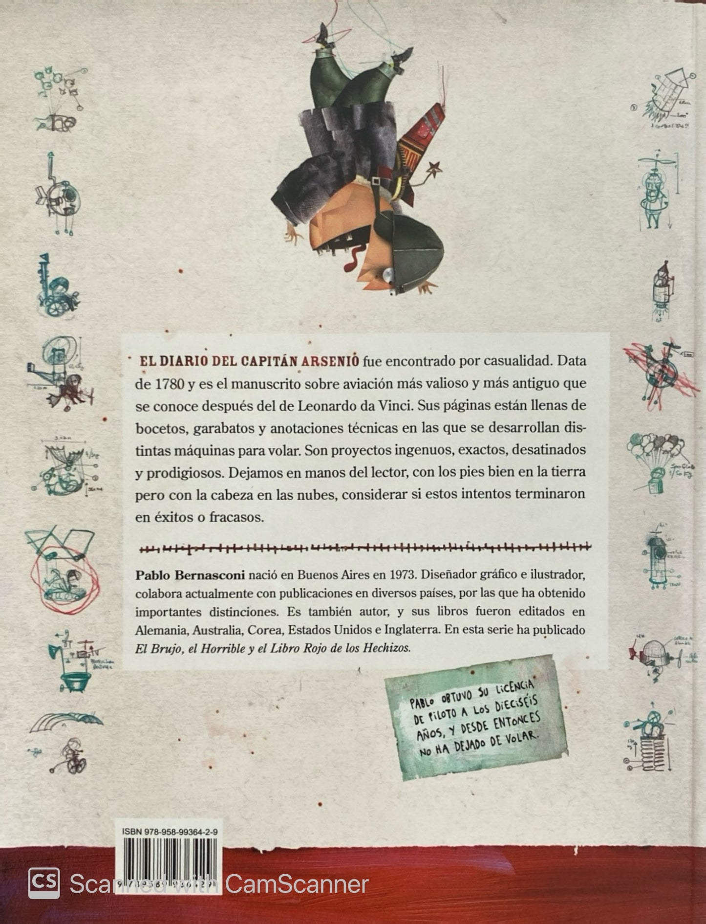 El diario del capitán arsenio | Pablo Bernasconi